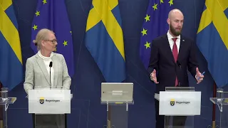 Pressträff om informationsinsatser med anledning av Sveriges medlemskap i Nato