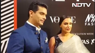 Angad Bedi And Neha Dhupia Attend 'The Power List 2019'