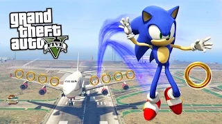 GTA 5 Mods - ULTIMATE SONIC THE HEDGEHOG MOD!! GTA 5 Sonic Mod Gameplay! (GTA 5 Mods Gameplay)