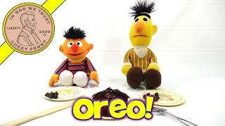 2007 Easy Bake Oven, LPS-Dave Makes an Oreo Cookie Cake with Bert & Ernie!