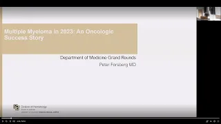 Multiple Myeloma in 2023: An Oncological Success Story | Peter Forsberg, MD