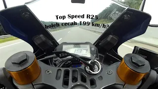 #10 | Yamaha R25 TopSpeed 2021 | ECU Tuneboss