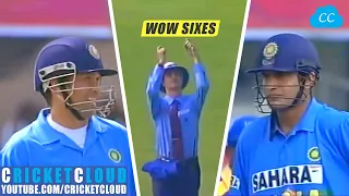 Sachin & Irfan Pathan's Fireworks | Vintage Tendulkar & Powerful Pathan Hitting Hard !!