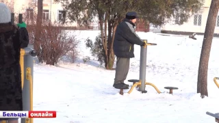 Даже в зимнее время пенсионеры города Бельцы не забывают о спорте