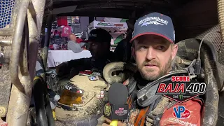 Cody Parkhouse Post Race Interview at The 3rd SCORE Baja 400 Presented by VP Racing Fuels