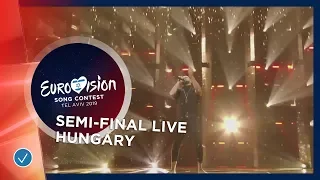 Hungary - LIVE - Joci Pápai - Az én apám - First Semi-Final - Eurovision 2019