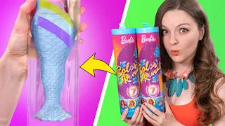 ПОПАДЕТСЯ ТРИТОН?🤞 Barbie Color Reveal Mermaids: русалки-сюрпризы! Распаковка и обзор