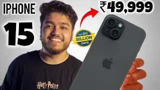 iPhone 15 at ₹50k 🔥 iPhone 15 Upcoming sale 🔥iPhone 15,14,13 Big Price drop Flipkart BBD sale 2024