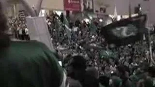 November 19, 2007 Saskatchewan Rider Fans at Airport