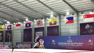 SEA Games 2023 Aerobic Gymnastics Trio (Philippines)