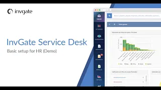 InvGate Service Desk - Basic setup for HR (Demo)