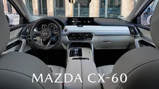 2023 Mazda CX 60 PHEV – Exterior, Interior and Driving / Modern luxury SUV