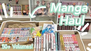 Manga Haul + Unboxing || December (50+ volumes!)