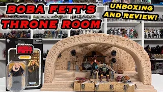 Boba Fett's Throne Room Star Wars Vintage Collection Hasbro Pulse Exclusive Unboxing and Review