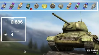 Т 34-85 Берет Колобанова 1 vs 3  -  World of Tanks Blitz