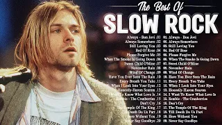 Bon jovi, Scorpions, Aerosmith, Ledzeppelin, White Lion, Steelheart  Best Slow Rock 80s 90s Playlist