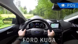 Ford Kuga 2.0 TDCi 150 KM AWD Titanium (2017) - POV Drive | Project Automotive