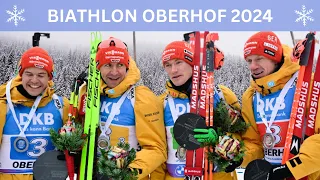 Biathlon Staffel Oberhof: Deutsche Männer Staffel stark!