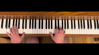 The Beatles - Golden Slumbers/Carry That Weight (overhead piano cover)