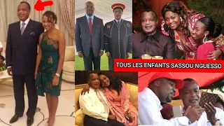 TOUS LES ENFANTS DE DENIS SASSOU N'GUESSO PRÉSIDENT DE LA RÉPUBLIQUE DU CONGO (CLAUDIA, CHRISTEL...)