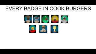 How to get all badges in Cook Burgers!