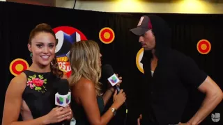Enrique Iglesias Backstage Interview Premios Juventud 2016