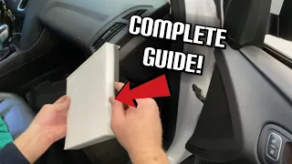 How To Replace 2012-2018 Ford Focus Cabin Air Filter