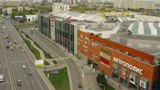 Москва, Войковская. Небольшой обзор с высоты. Получилась реклама Метрополиса!