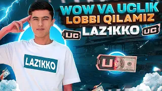 WOW & UC LOBBY  lar 🔥Laz1kko❤️ LIVE 🔴