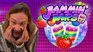 JAMMIN JARS BIG WIN - CASINO SLOT WIN FROM CASINODADDYS STREAM