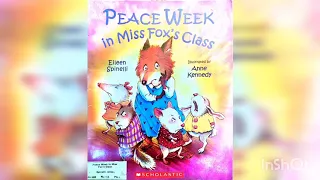 Peace Week in Miss Fox's Class