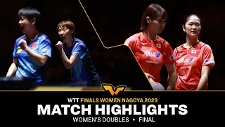 Nagasaki/Kihara vs Sun/Wang | WD Final | WTT Finals Women Nayoga 2023