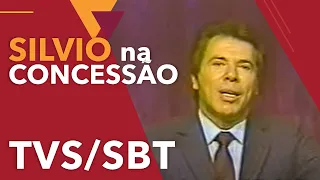 SILVIO SANTOS NA CONCESSÃO DO SBT – 19/08/1981