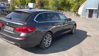 Покупка в Германии 09.2022 BMW 520d, 2018, 96000 km.