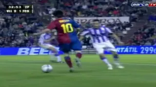 Lionel Messi vs Real Valladolid (Away) 2008/9 HD 720p