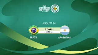 Brazil v Argentina | Full Game - FIBA U16 Americas Championship 2021