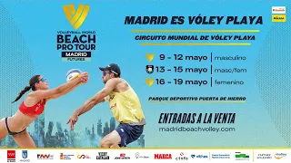 VW Beach Pro Tour Futures Madrid | QUALY 2 I MARCA