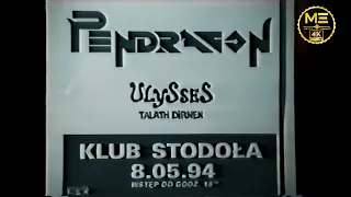 Pendragon +Support Talath Dirnen, Full Show Warsaw Stodoła, 08.05.1994 (4K UHD Quality | 60 FPS)