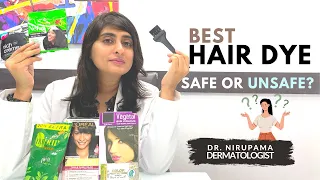 Best Hair Dye I Hair Colour at home | Hair Dye at home | Natural Hair Dye Henna Indigo| Allergy PPD