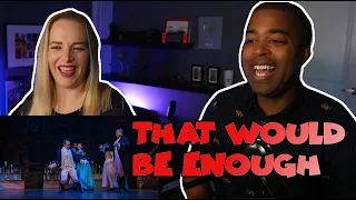 Couple React to Hamilton theatrical performance - That Would Be Enough Jane and JV BLIND REACTION 🎵