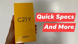 Realme C21y Unboxing and Color Comparison Cross Black and Blue