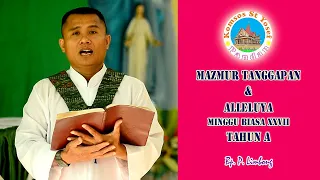 Mazmur Tanggapan & Alleluya Minggu Biasa XXVII Tahun A | Komsos St. Yosef Pandan