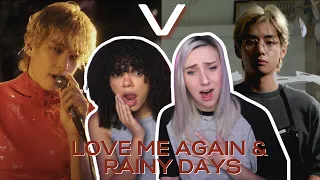COUPLE REACTS TO V | 'Love Me Again' & 'Rainy Days'