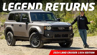 Return of a Legend: 2024 Toyota Land Cruiser 1958 Review and Off-Road Test