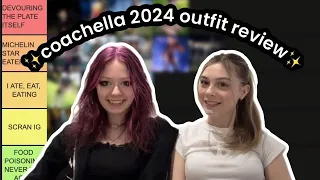 RANKING COACHELLA OUTFITS 2024 (Tier List with Heather)