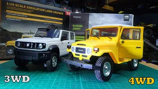 Toyota Land Cruiser FJ40 1/16 HG4-50: Yes, it is 4WD!