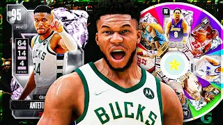 Pink Diamond Giannis BUT The Wheel Decides his Dream Team
