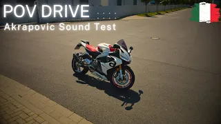 POV DRIVE I Aprilia RS660 I Akrapovic Full System