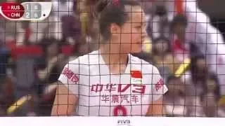 Волейбол. Россия - Китай. Кубок мира 2015. Russia - China FIVB 2015