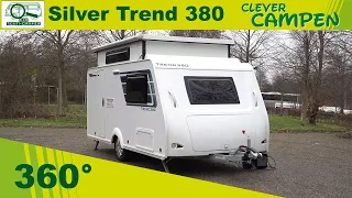 360 Grad im Silver Trend 380 - Zoomen im Vollbildmodus möglich - Clever Campen